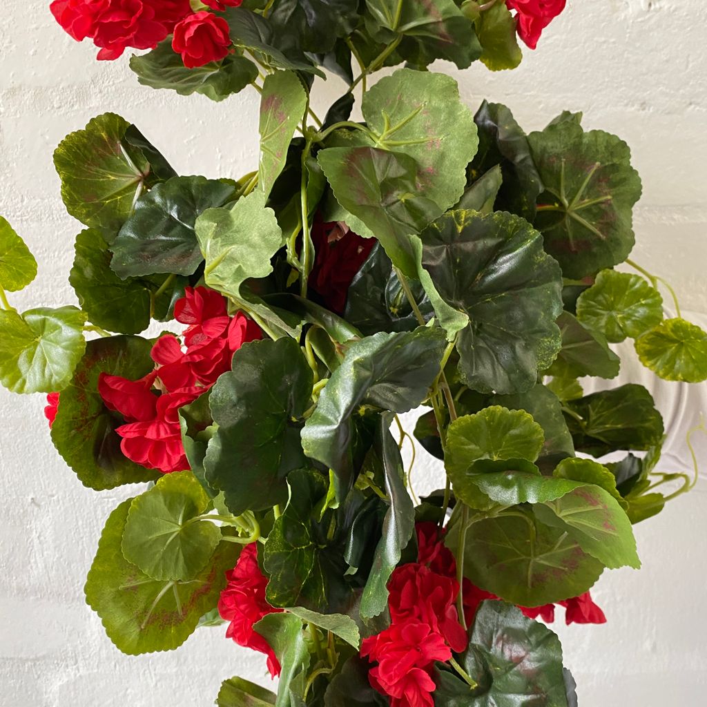 Artificial Geranium Bush