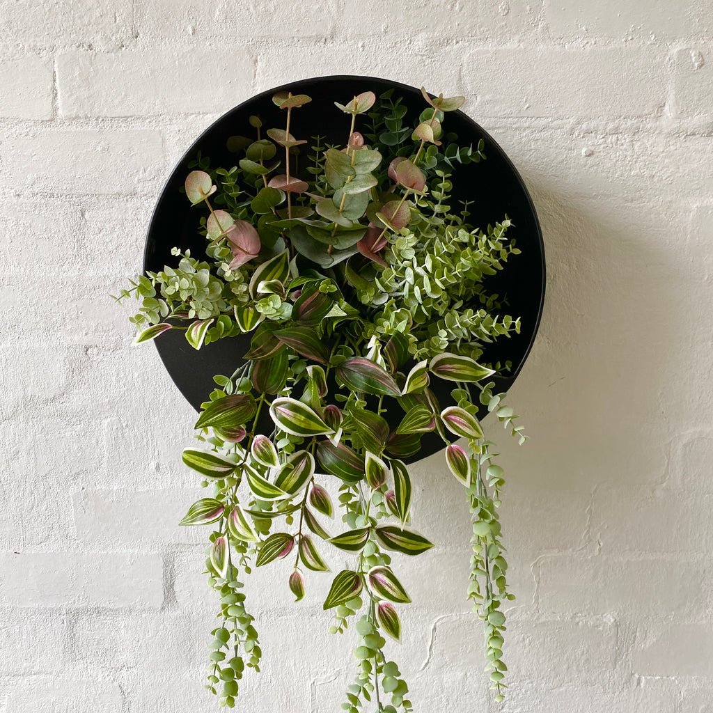 Artificial Native Greenery Design for 40-45cm Wall Planter