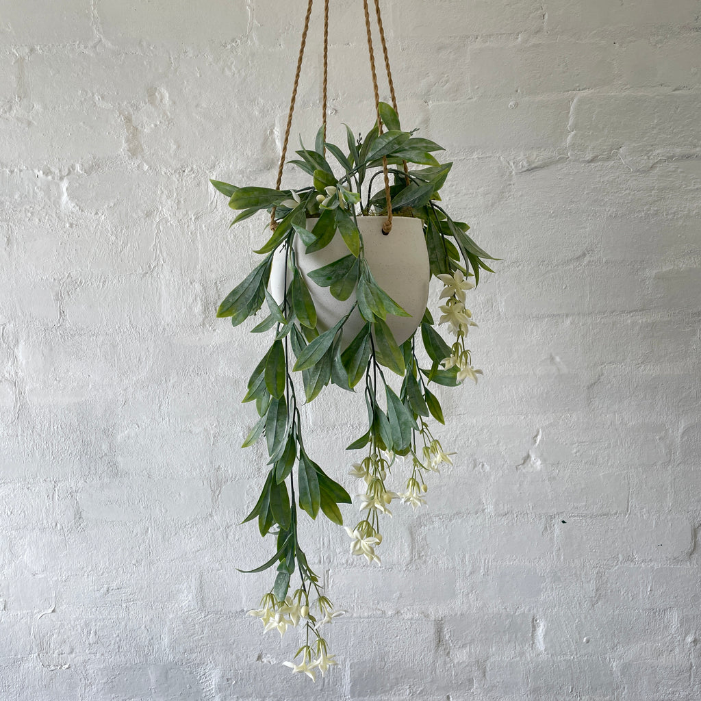 Artificial Hanging Star Blossom Plant