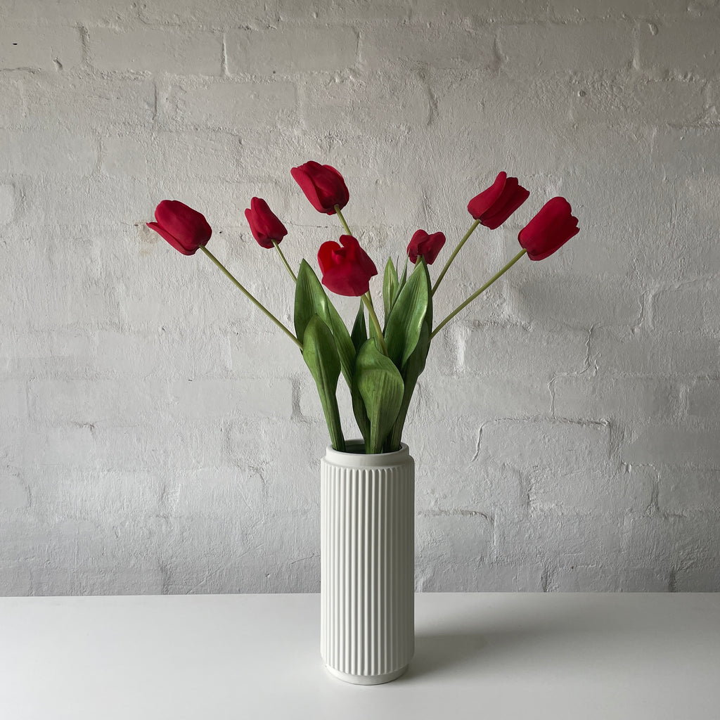 Artificial Red Tulips