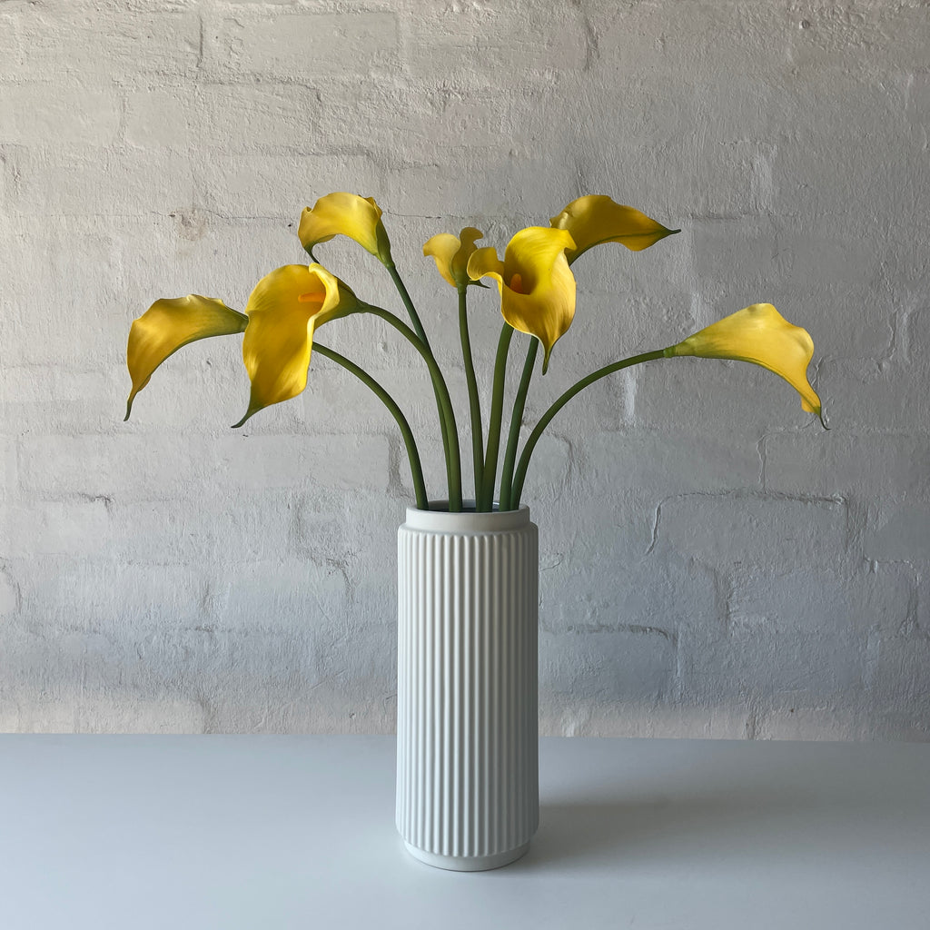 Artificial Yellow Lilies