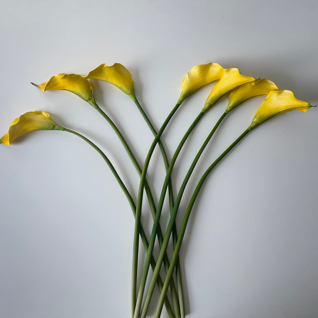 Artificial Yellow Lilies