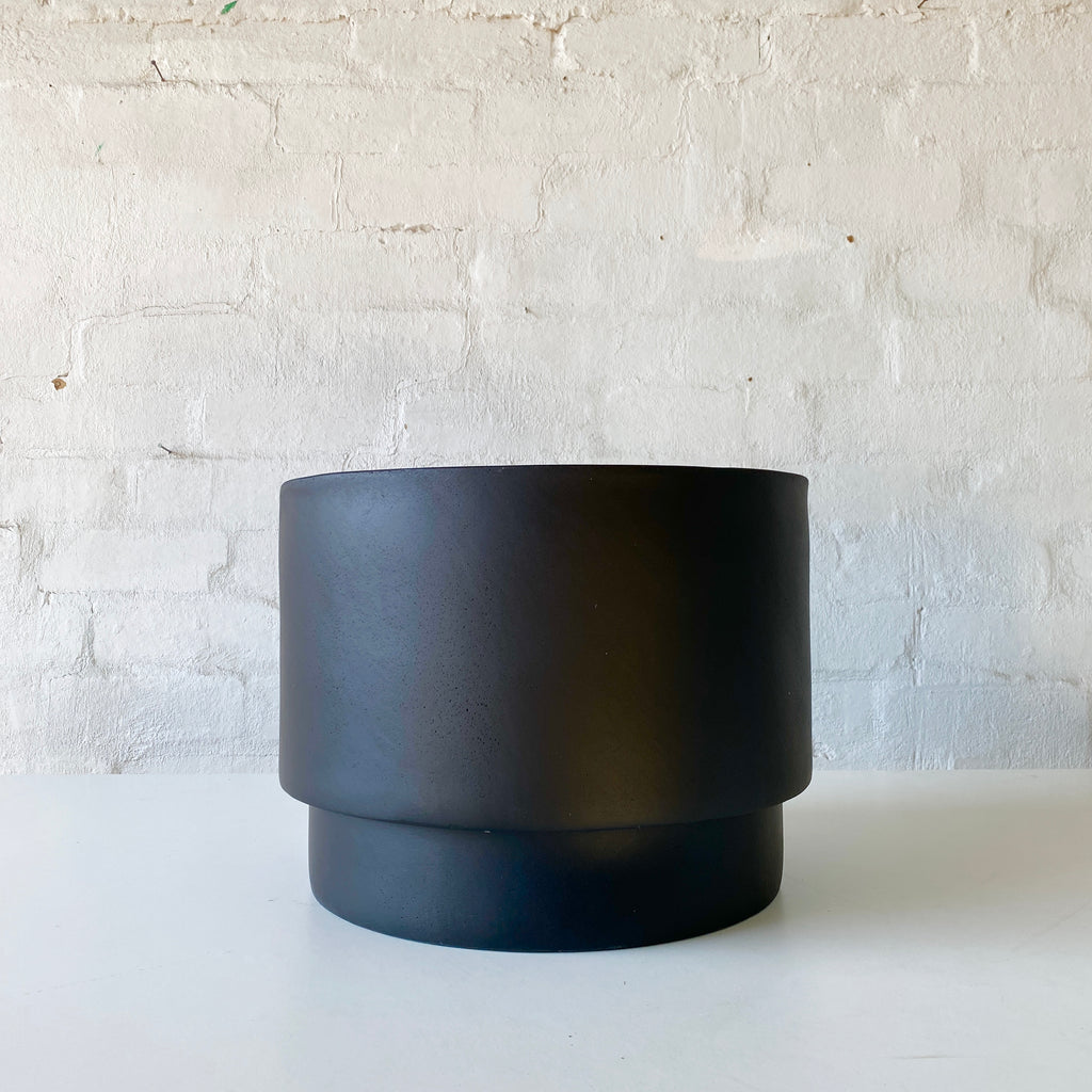 Lightweight Mason Pot-Black-Wide