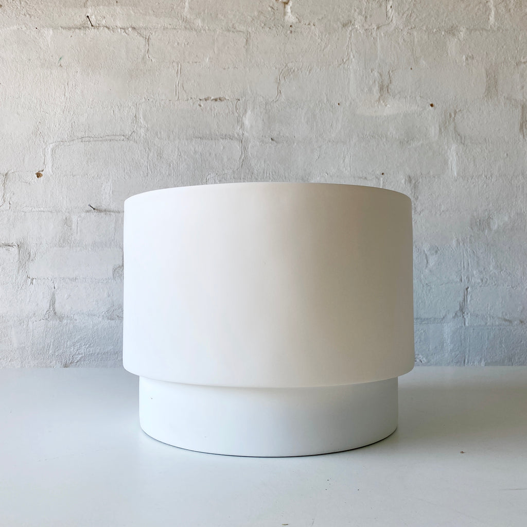 Lightweight Mason Pots-White-Wide