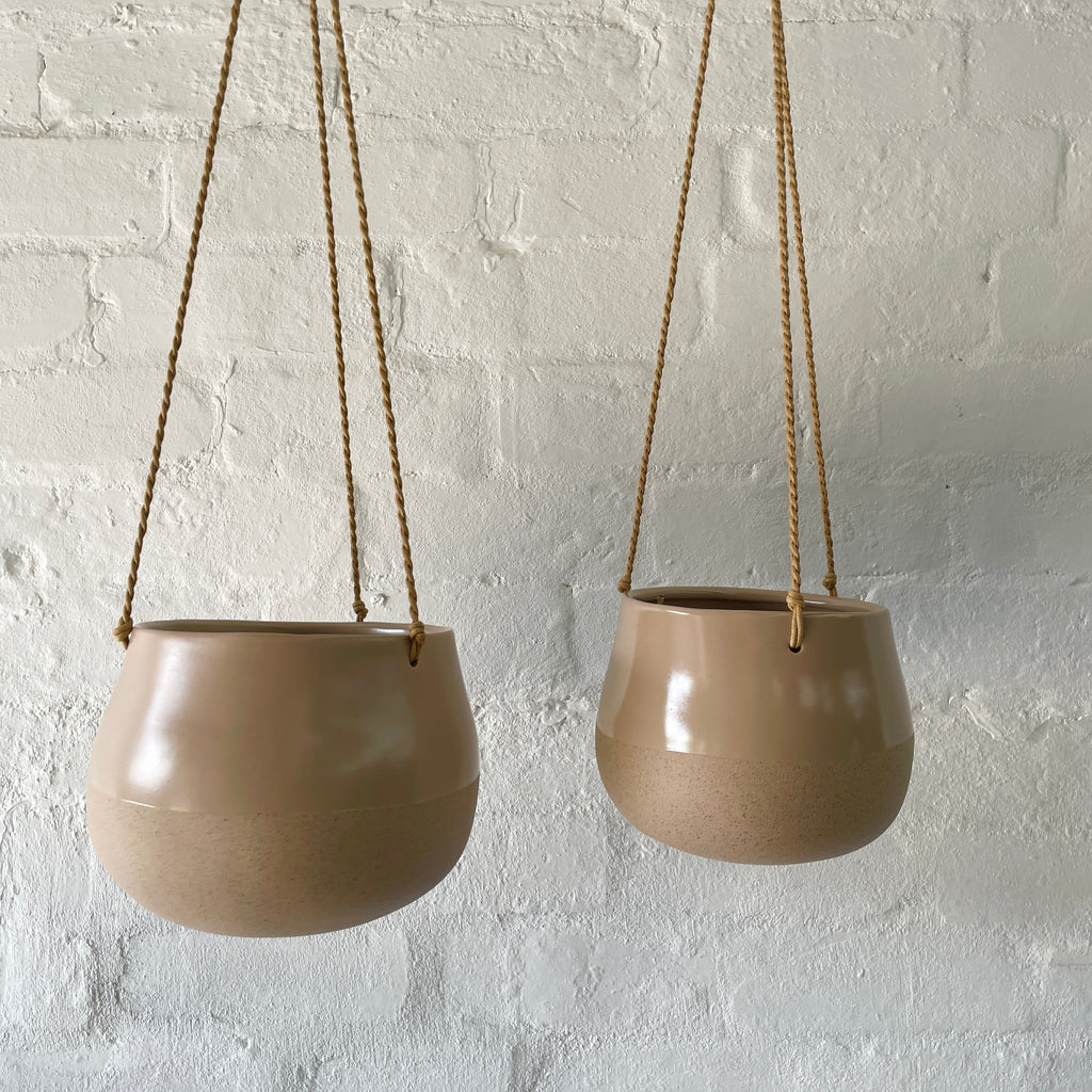 Leni Hanging Ceramic-Almond