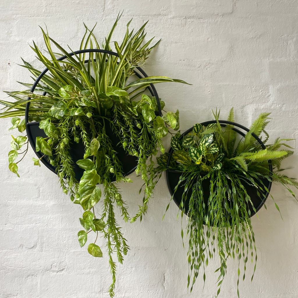 Artificial Greenery Design for 35cm Wall Planter