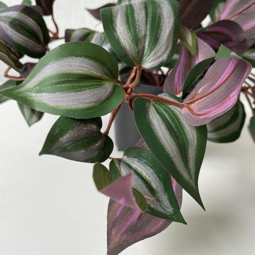 Artificial Wandering Dude Plant-Purple