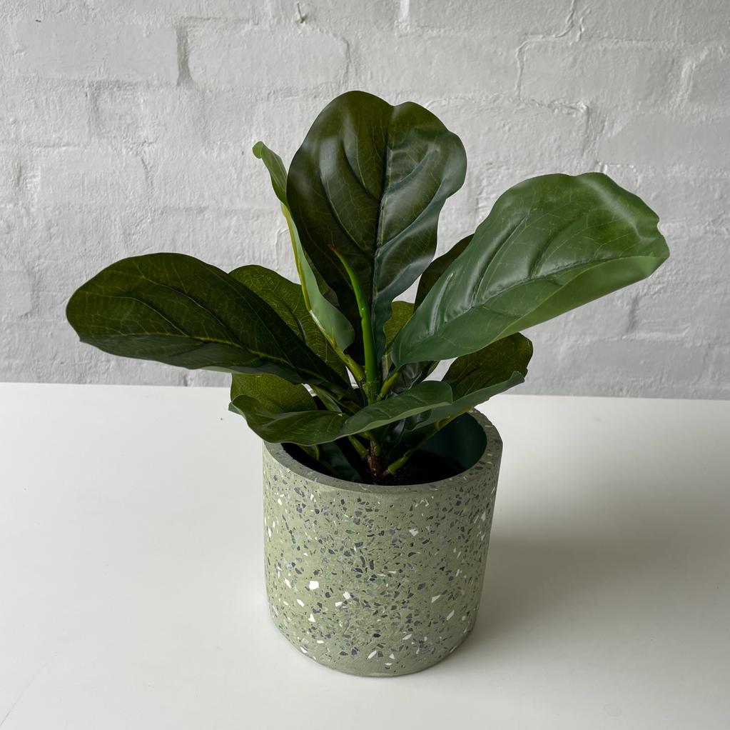 Artificial Fiddle Leaf 25cm