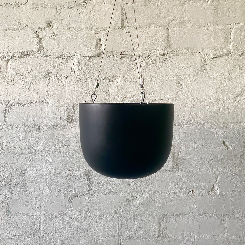 Lightweight Hanging Pot-Black-Small