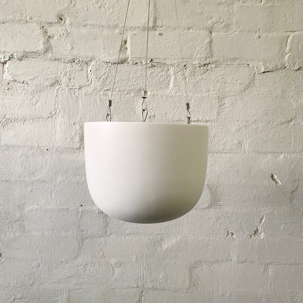 Lightweight Hanging Pot-White-Small