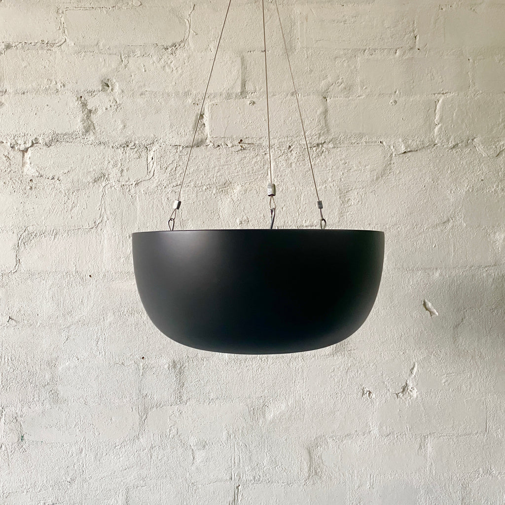 Lightweight Hanging Pot-Black-Large