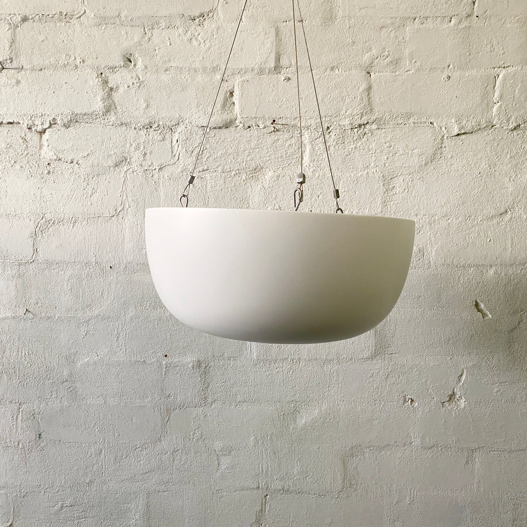 Lightweight Hanging Pot-White-Large