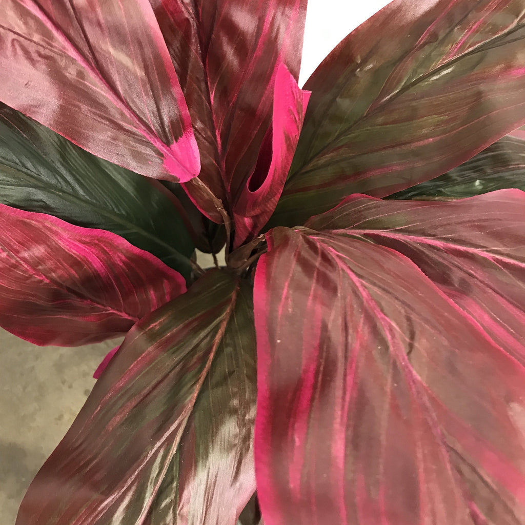 Artificial Cordyline Plant-Red